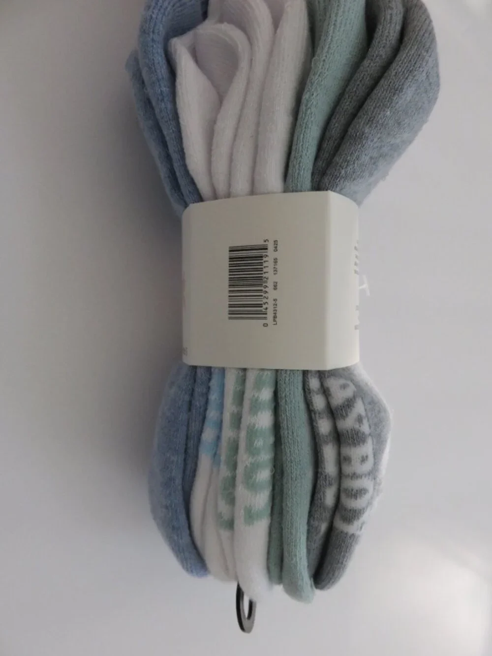 (#142) Playboy Multi-color 5-PK Signature Logo Bunny Cushioned Crew Socks